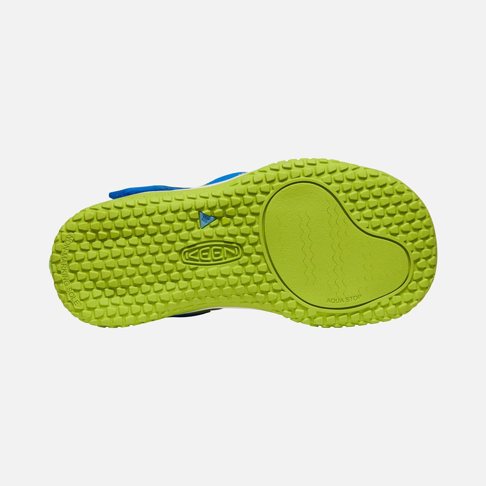 Sandalias Keen Mexico Azules/Verdes - Niños Stingray - KR2149673